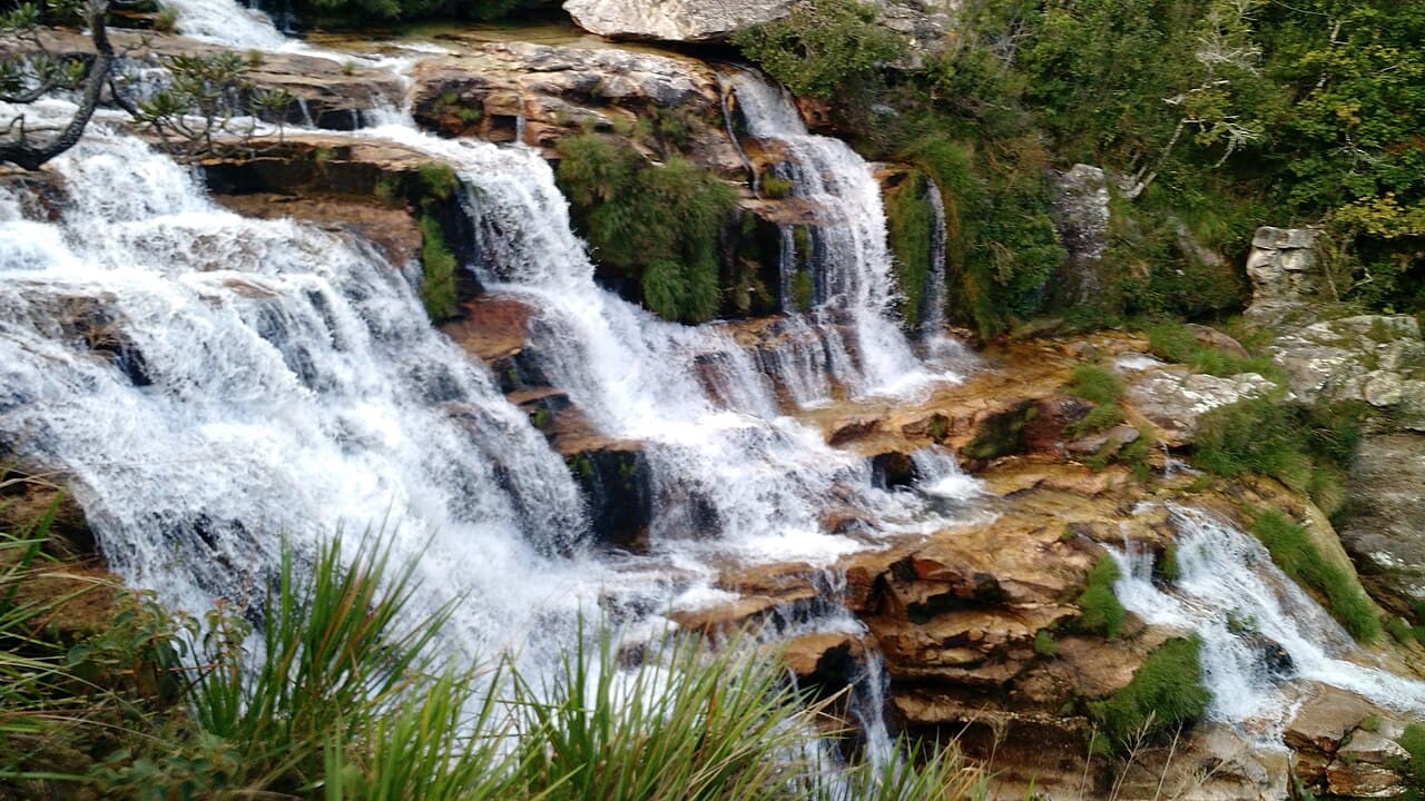 Parte alta da Cachoeira Casca d'Anta